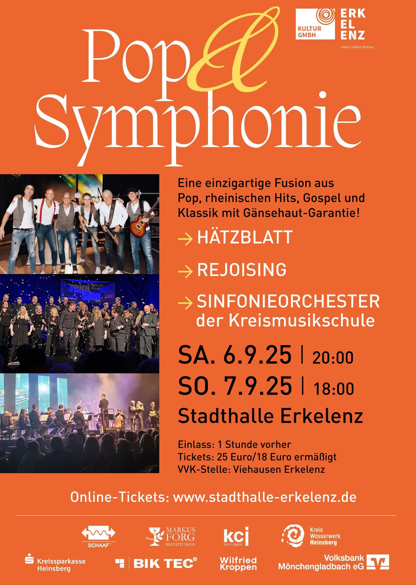 Rejoising live in concert